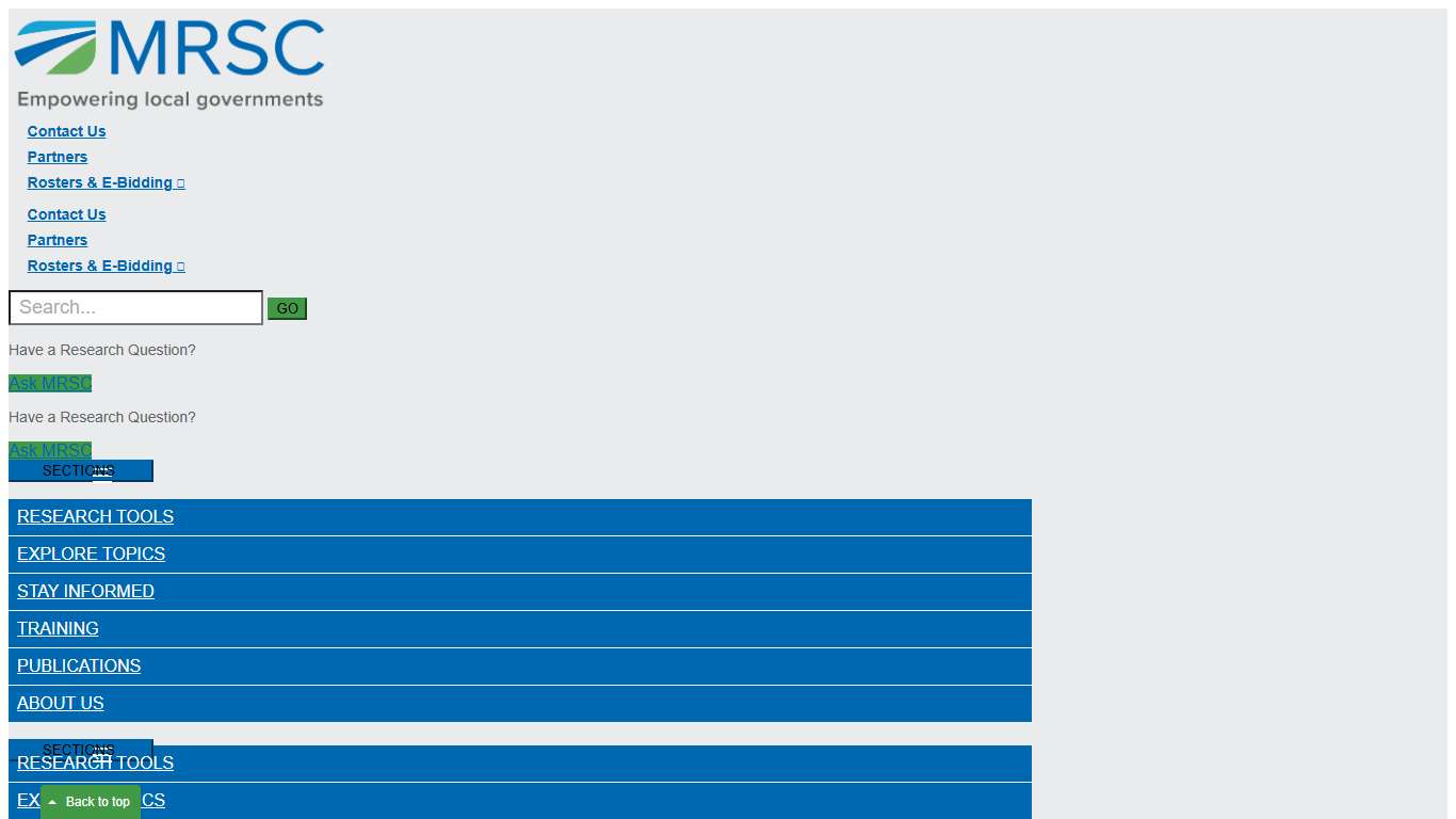 MRSC - Text Messaging Policies
